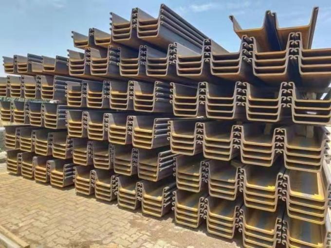Steel Sheet Pile Interlocking Sheets, Z Type, U Type, European Standard En10249 S355jr S355j0 S355j2h Sheet Pile Hot Rolled Steel Sheet Pile